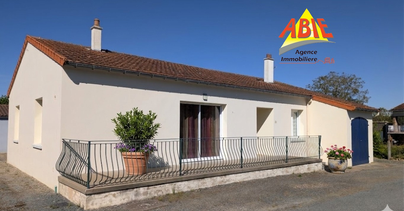 PAVILLON PLAIN PIED 125M2 MAILLE MARAIS POITEVIN